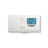 Lux DMH110-A04 Mechanical Non-Programmable Thermostat; 1 Heat, 1 Cool