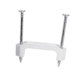 Gardner Bender PS-150 Plastic Staple, Â½ Inch., 14/2, 12/2, 10/2 (NM) Cable, Quick / Easy Installation, for Romex, UF, (NM) & More, 100 Pk., White
