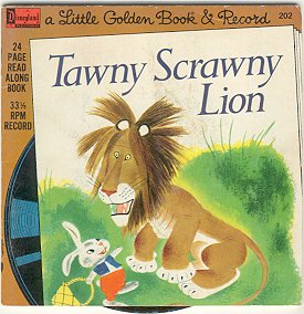 Tawny Scrawny Lion (Little Golden Book and Record, #202)