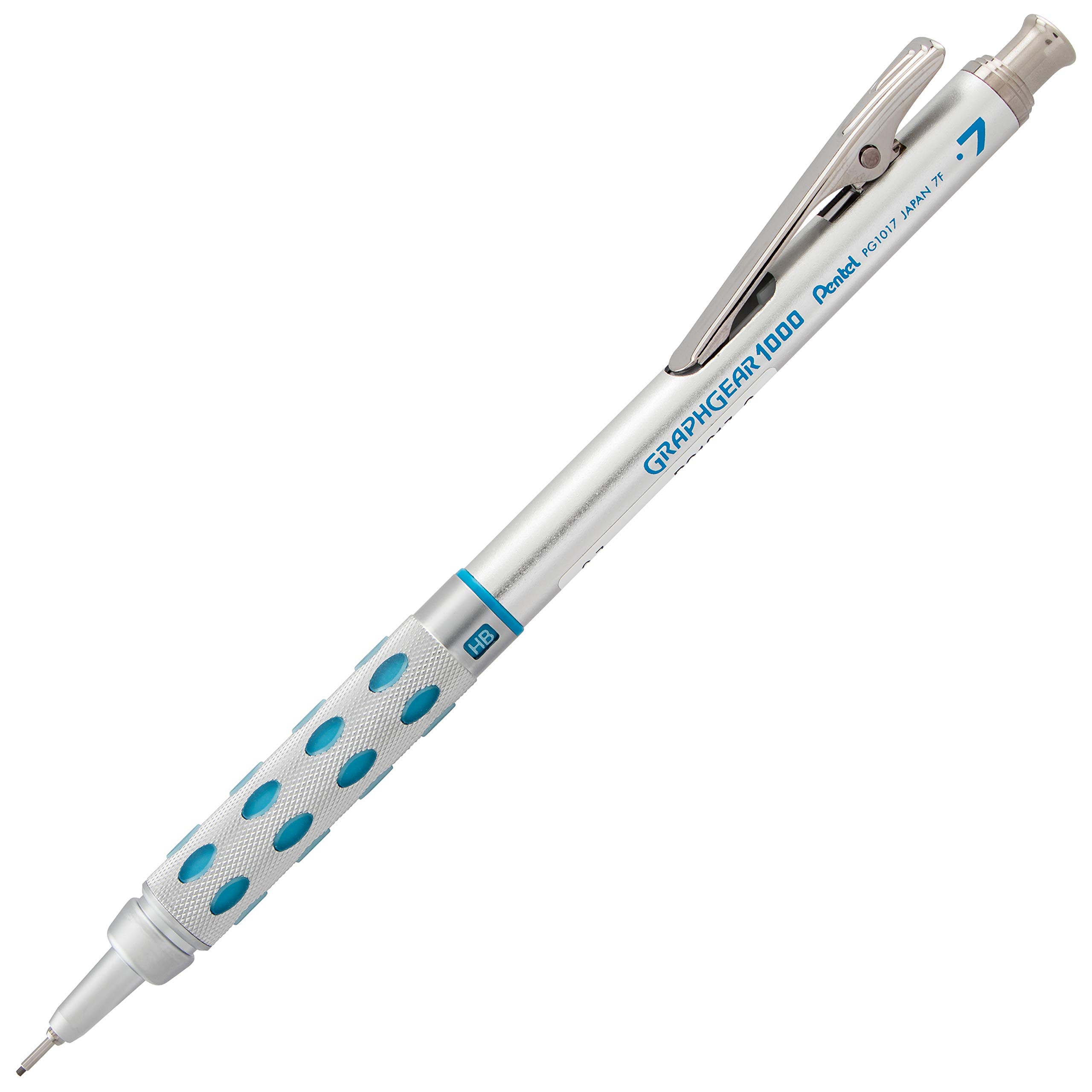 Book Cover Pentel Graph Gear 1000 Automatic Drafting Pencil, 0.7mm Lead Size, Blue Barrel, 1 Each (PG1017C) 0.7mm Pencil 1 Pack