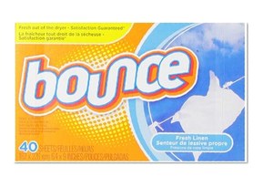 Bounce Fresh Linen Sheets, 40 Count by Bounce
