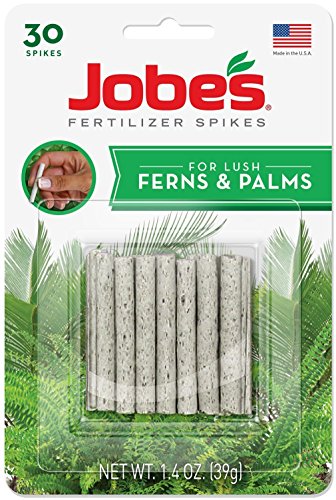 Book Cover Jobe’s 05101, Fertilizer Spikes, For Fern & Palm, 30 Spikes