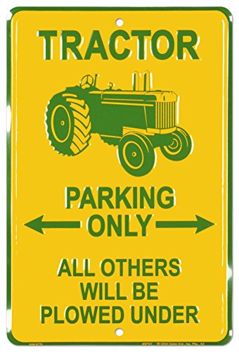 Tractor Tin Sign 8 x 12in