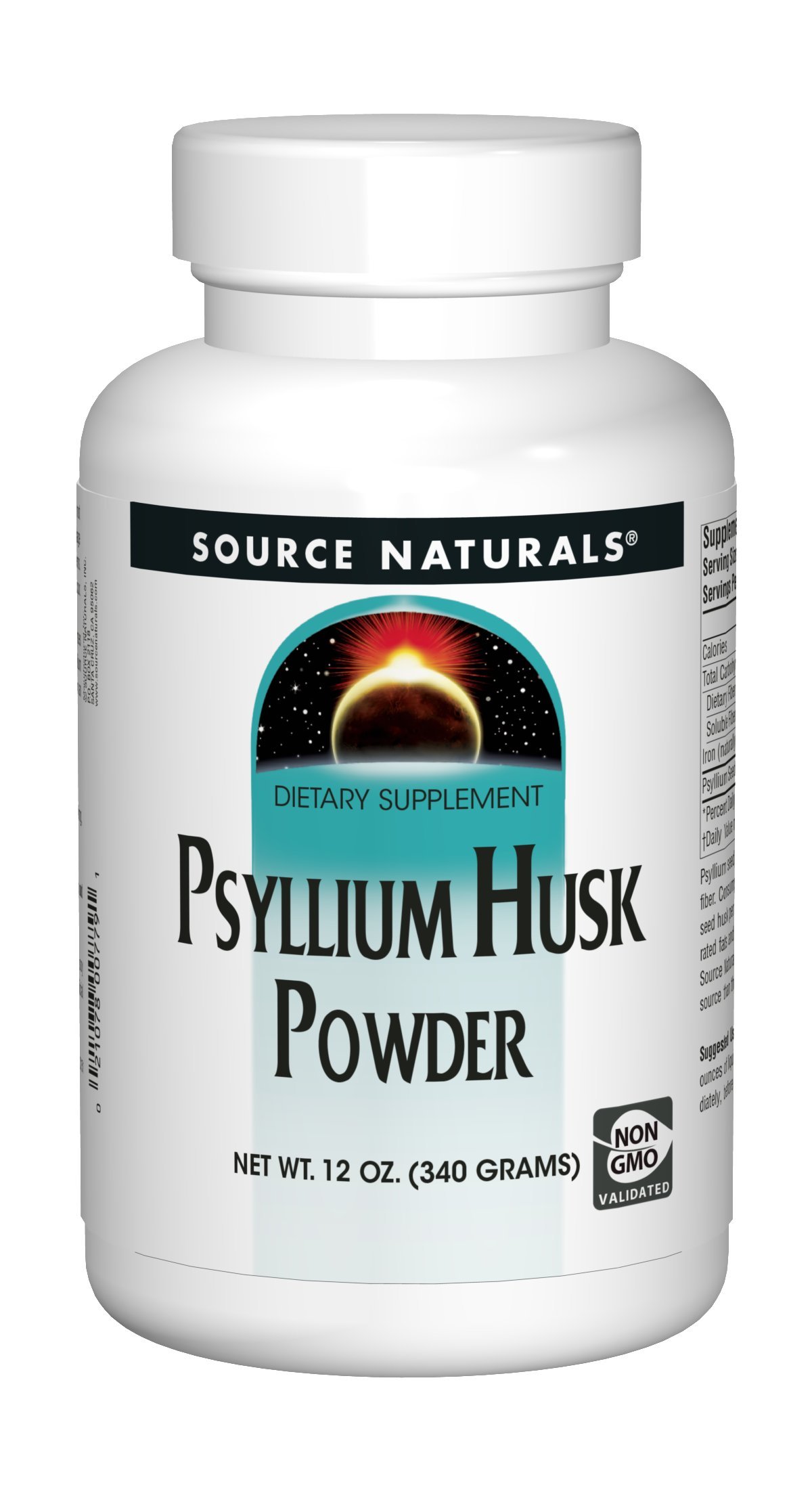 Book Cover Psyllium Husk Powder, 12 oz