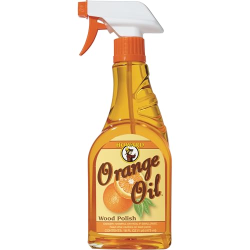 Howard ORS016 473 ml/16 oz Orange Oil Wood Polish Trigger Spray