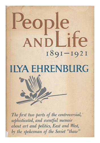 People and Life 1891-1921.  Trans. By Anna Bostock  and  Yvonne Kapp