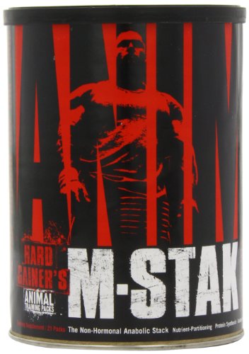 Book Cover Animal M-Stak - Non-Hormonal Hard Gainers Muscle Building Stack with Energy Complex - 21 Count