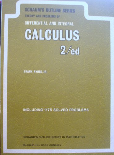 Differential and Integral Calculus