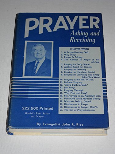 PRAYER - Asking and Receiving