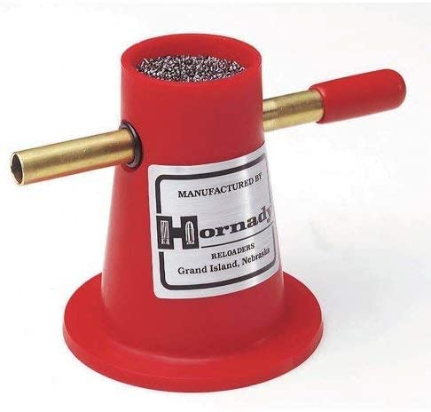 Hornady Powder Trickler, Red – Achieve Accurate Loads, Every Time – Precise to .10 of a Grain of Powder – Ideal for Uniform Reloading – Item 050100