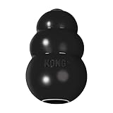 KONG K2 Extreme Dog Toy - Toughest Natural Rubber, Black -Fun to Chew, Chase & Fetch- For Medium Dogs