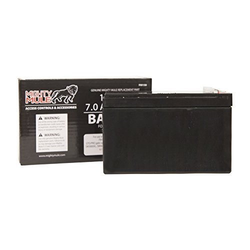 Book Cover 12-Volt Battery (FM150) for Mighty Mule Automatic Gate Openers