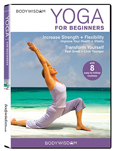 Book Cover Yoga for Beginners DVD: 8 Yoga Video Routines for Beginners. Includes Gentle Yoga Workouts to Increase Strength & Flexibility