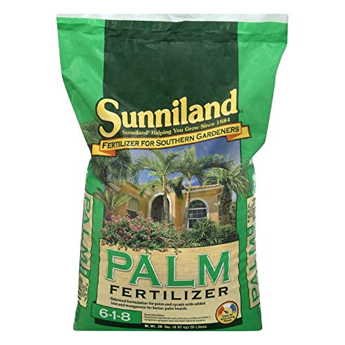Book Cover Sunniland Palm Fertilizer 6-1-8 Granules 20 Lb.