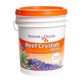 Instant Ocean Reef Crystals Reef Salt For 160 Gallons, Enriched Formulation For Aquariums
