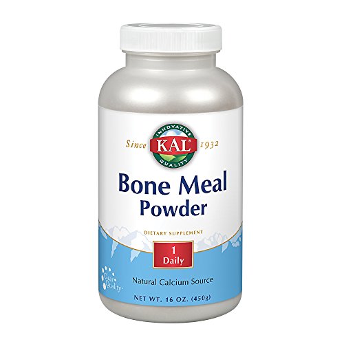Book Cover KAL Bone Meal Powder | Sterilized & Edible Supplement Rich in Calcium, Phosphorus, Magnesium | For Bones, Teeth, Nerves, Muscular Function | 16 oz