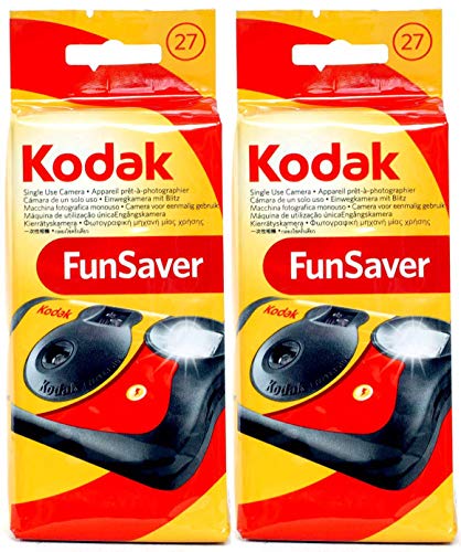 Book Cover Kodak Funsaver One Time Use Film Camera (2-pack)