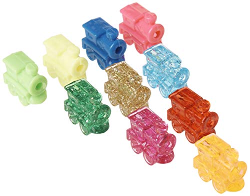 Book Cover Train Marker Accessory Activity Assorted Color Dominoes, Set of 10