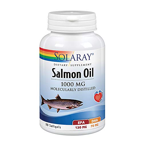 Book Cover SOLARAY Salmon Oil 1000 mg | 180 CT