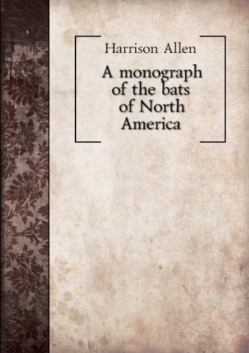 Monograph of the Bats of North America.