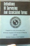 Definitions of Surveying and Associated Terms