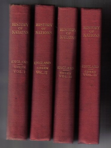 History of Nations,history of the English People (volumes 1-4)