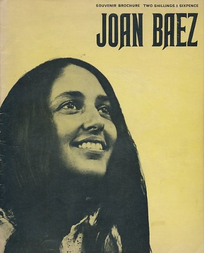 Joan Baez. Souvenir Brochure May 1965