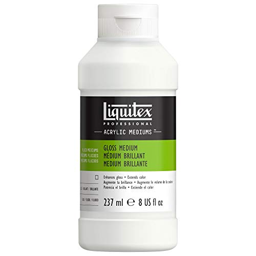 Book Cover Liquitex 5008 Professional Gloss Fluid Medium and Varnish - 237 ml