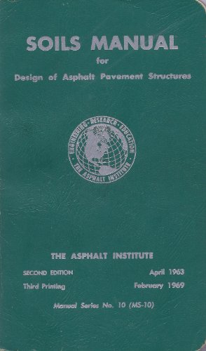 Soils Manual for Design of Asphalt Pavement Structures