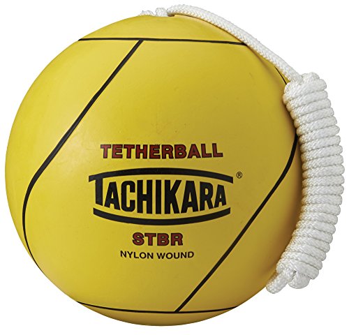 Tachikara STBR Rubber Tetherball , Yellow