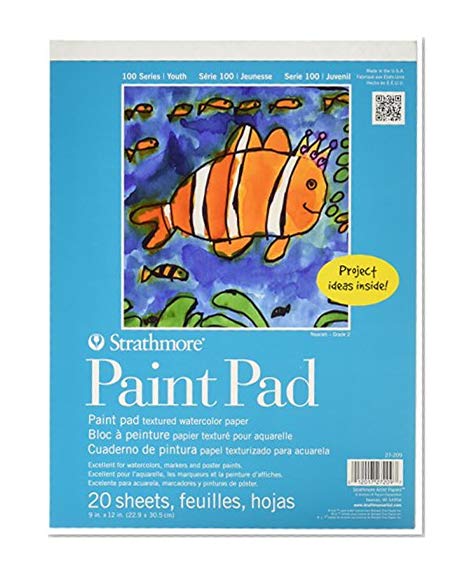 Book Cover Strathmore 27-209 100 Series Youth Paint Pad, 9