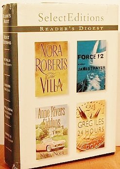 Reader's digest condensed books: volume 3 Select Editions, 2001 The Villa, 24 Hours, Nora, Nora, Force 12