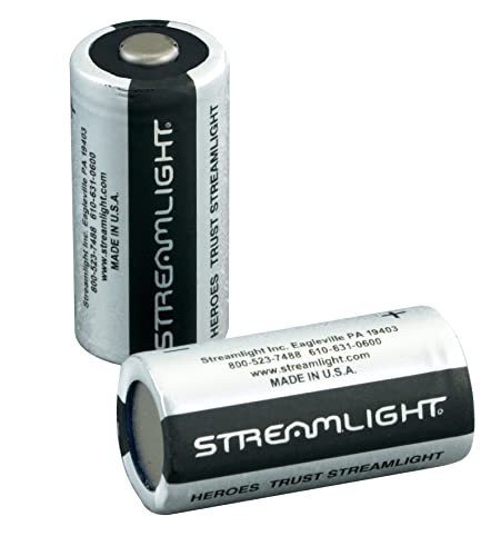 Book Cover Streamlight 85175 CR123A Lithium Batteries, 2-Pack