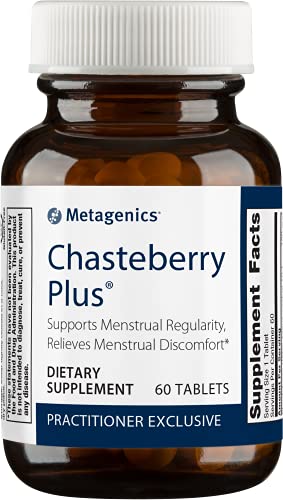 Metagenics Chasteberry PlusÂ® â€“ Supports Menstrual Regularity, Relieves Menstrual Discomfort* â€“ 60 servings