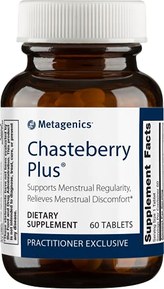 Metagenics Chasteberry PlusÂ® â€“ Supports Menstrual Regularity, Relieves Menstrual Discomfort* â€“ 60 servings