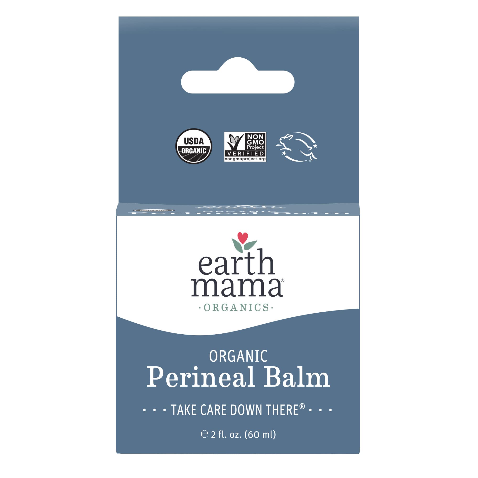 Book Cover Earth Mama Organic Perineal Balm | Naturally Cooling Herbal Salve for Pregnancy and Postpartum Relief with Witch Hazel & Calendula, Feminine Care Essentials, Benzocaine & Butane Free, 2-Fluid Ounce Balm 2 Fl Oz (Pack of 1)