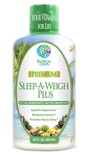 Sleep-A-Weigh Plus w/ Liquid Collagen - Natural Weight loss & Sleeping Aid - 32oz, 32 serv