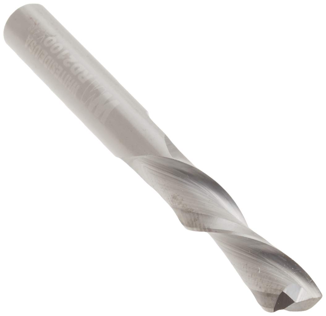 Book Cover Whiteside Router Bits RD2100 Standard Spiral Bit with Down Cut Solid Carbide 1/4-Inch Cutting Diameter and 1-Inch Cutting Length