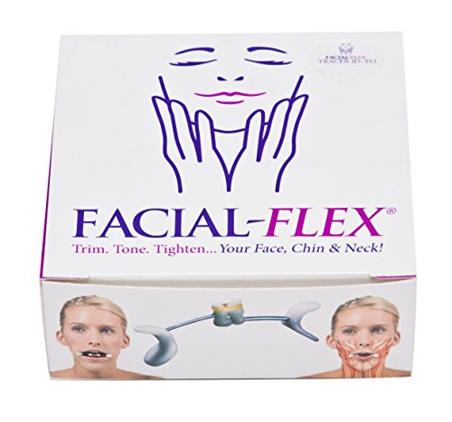 Book Cover Facial Flex Facial Exercise and Neck Toning Kit Facial Flex Device, Facial Flex Bands 8 oz & 6 oz Packs & Carrying Case - FDA-Registered Exercise Devices for Face Lift Toning & Strengthening