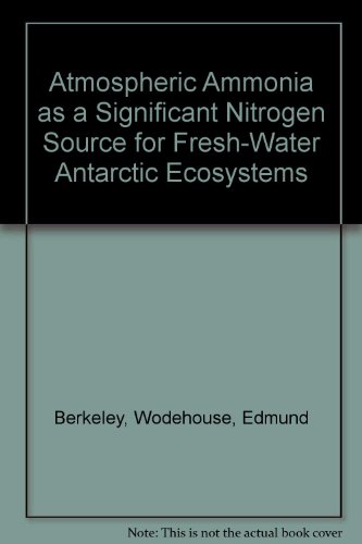 Atmospheric Ammonia as a Significant Nitrogen Source for