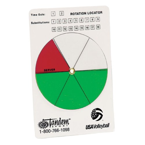 Book Cover Tandem Sport Volleyball Rotation Locator