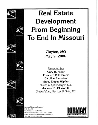 Real Estate Development From Beginning To End