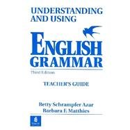 Understanding and Using English Grammar 3rd ed. Teacher's Guide