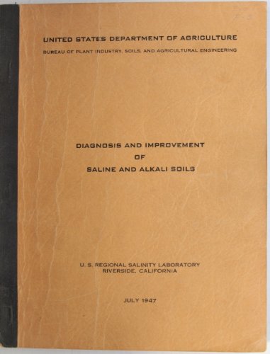 Diagnosis and Improvement of Saline and Alkali Soils
