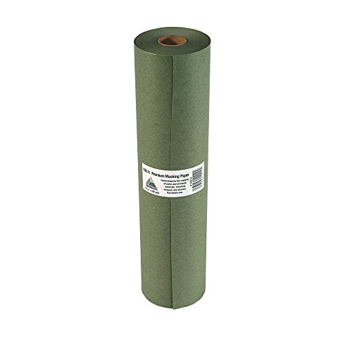 Book Cover Trimaco PR12 Masking Paper, 12-inch x 60-yard, Green
