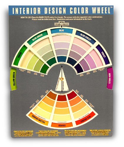 Book Cover Interior Design Color Wheel Helps You Harmonize Your Interior Design Projects.