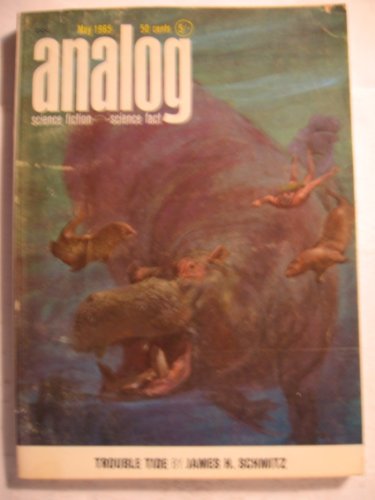 Analog Science Fiction and Fact May, 1965: Prophet of Dune; Trouble Tide; Planetfall; The Captive Djinn