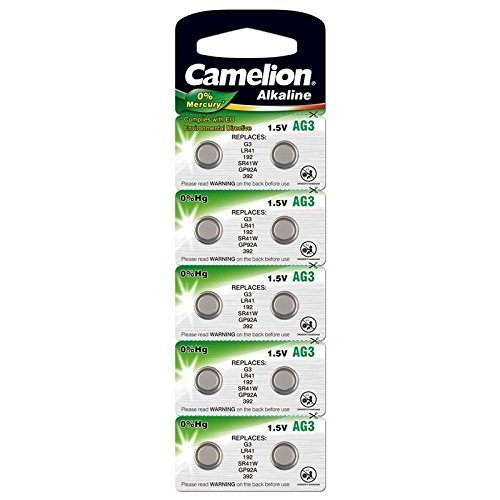 NMC Piles Boutons Type LR41(Paquet de 10)