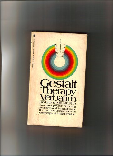 Gestalt Therapy Verbatim