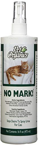 NaturVet Pet Organics No Mark Stops Cats Desire to Urine Mark, 473 ml